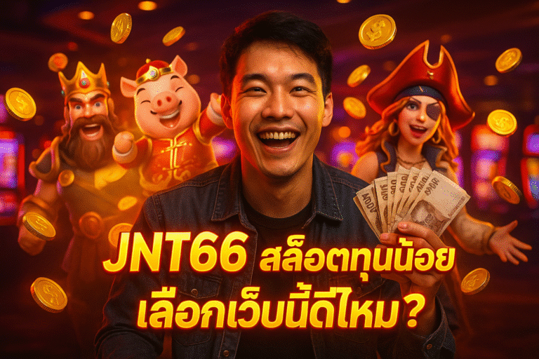JNT66 สล็อตทุนน้อย เลือกเว็บนี้ดีไหม?