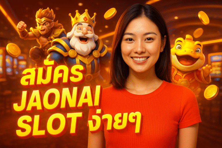 สมัคร JAONAI SLOT ง่ายๆ